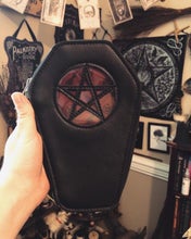 Black Coffin Goat Ita Wallet by The Pickety Witch | Kei Collective