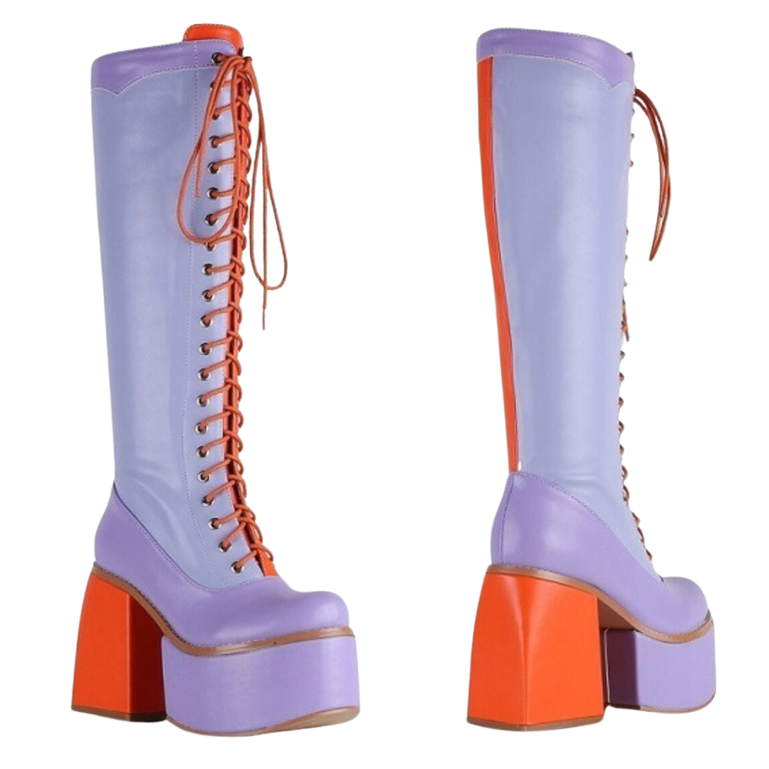 Lilac Ice-06 Shoes by Toros Ochos | Kei Collective