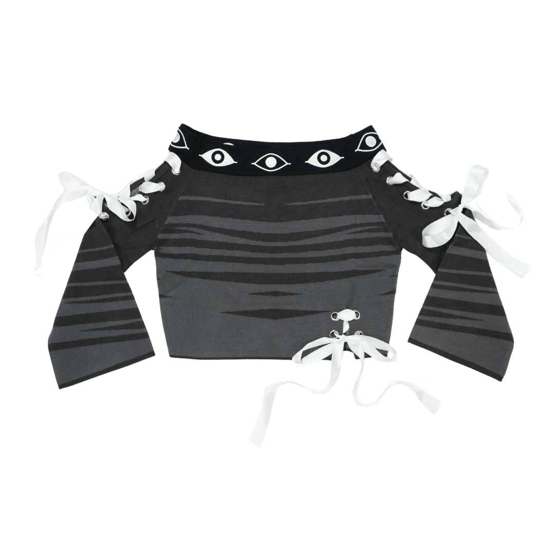 Seraphim Crop Sweater by Jaizure | Kei Collective