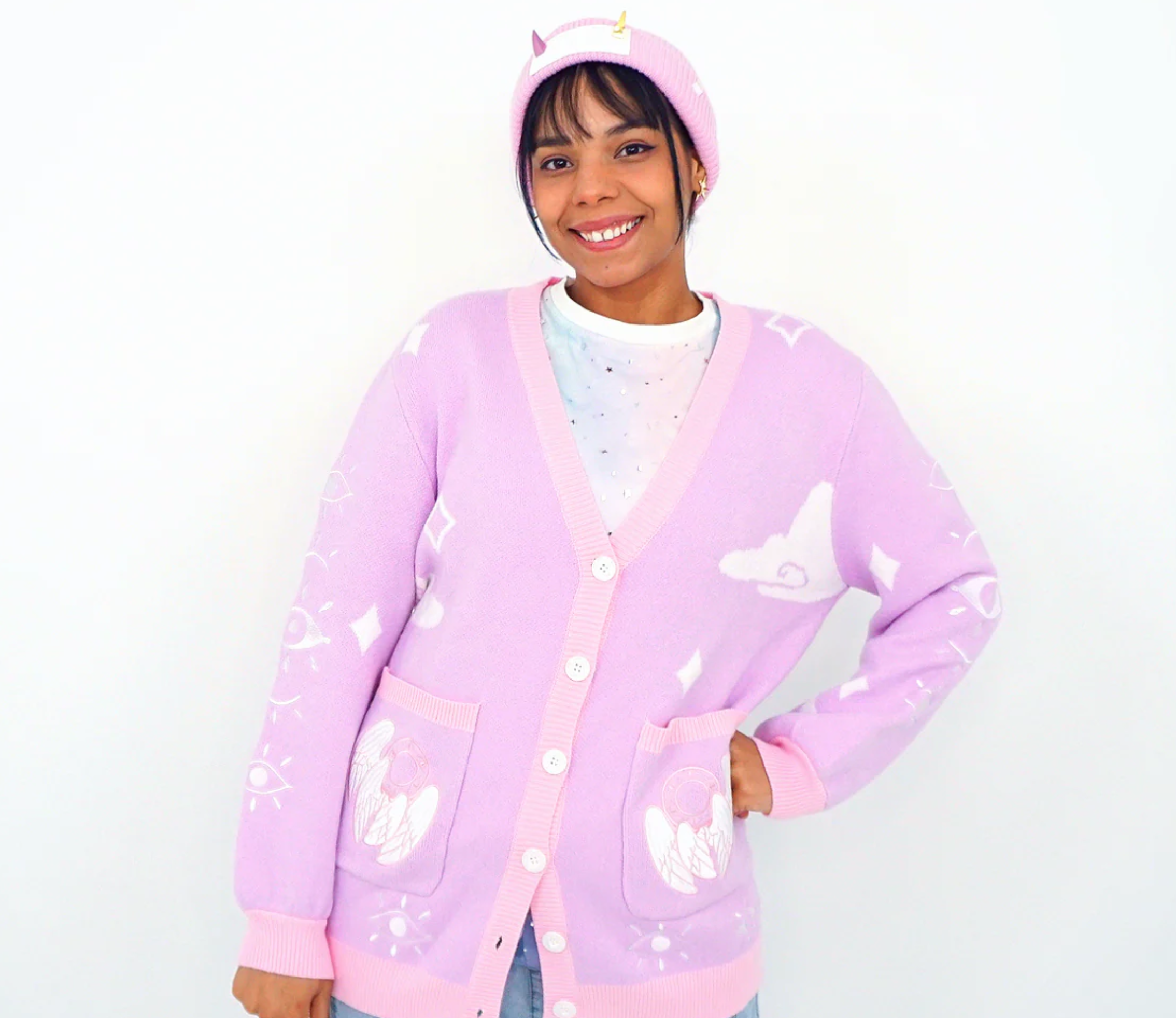 Pastel Seraphim Knit Cardigan by Jaizure | Kei Collective