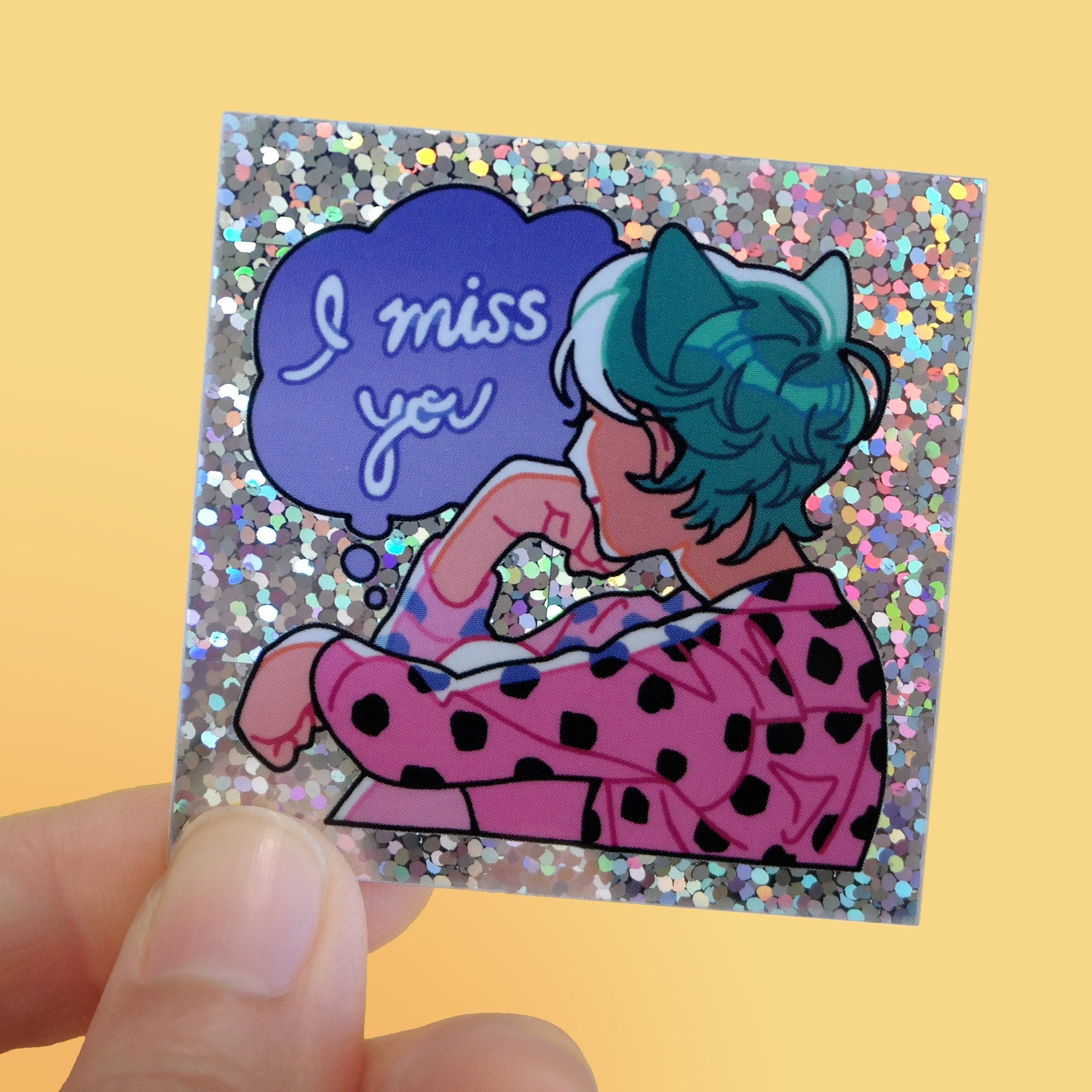 SPARKLING CATBOY FRIEND sticker pack by PEPPERONCCINI | Kei Collective