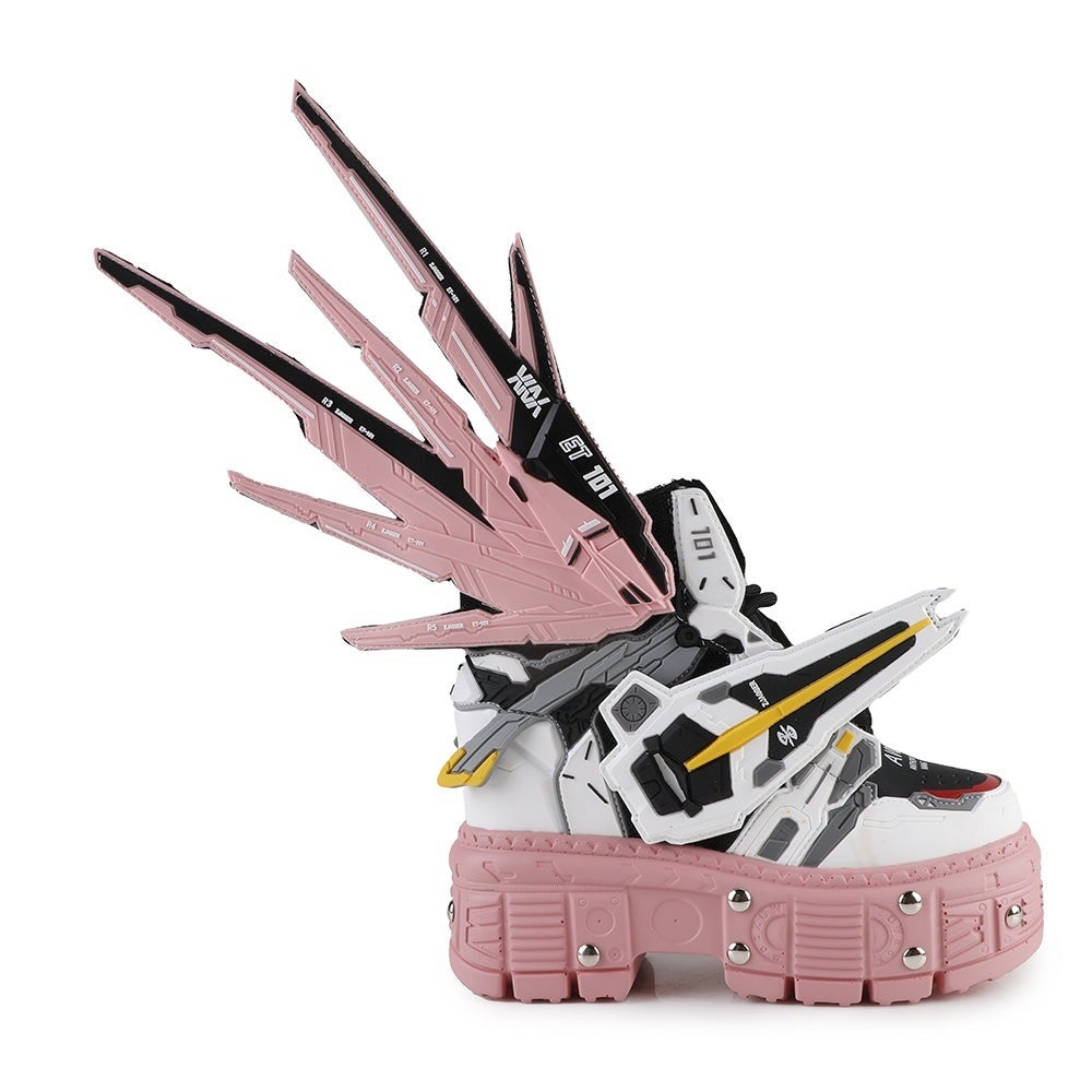 Mangosteen 07 Pink Mech Shoes by Anthony Wang