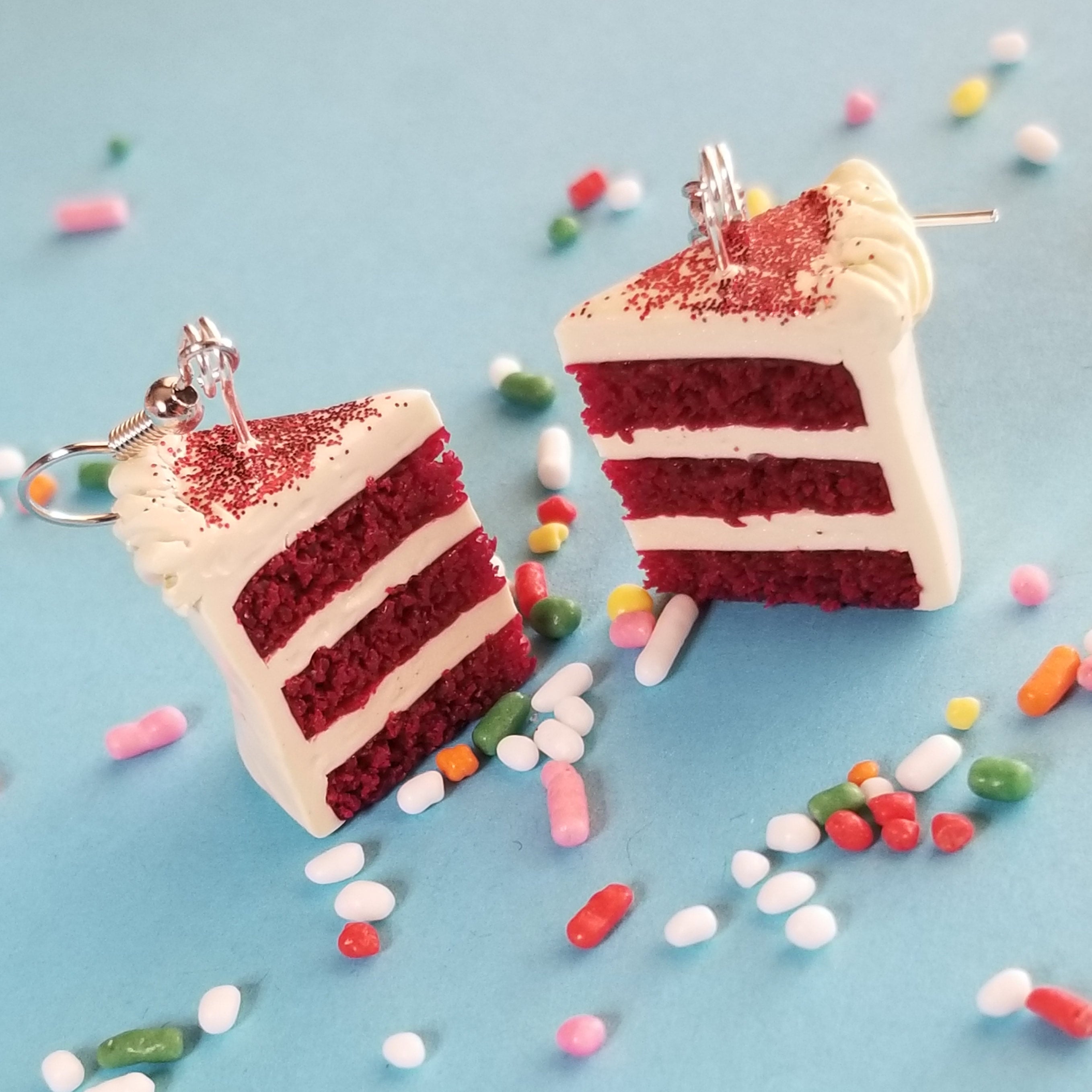 Happy Birthday cake earrings – Southwest Bedazzle