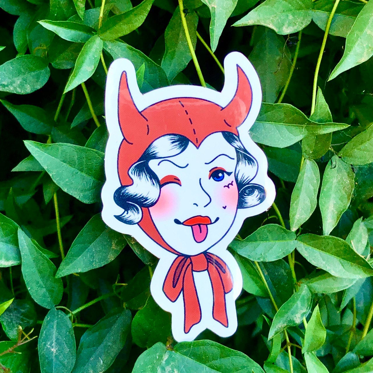 Darling Devil Sticker By Eros Ananke Kei Collective