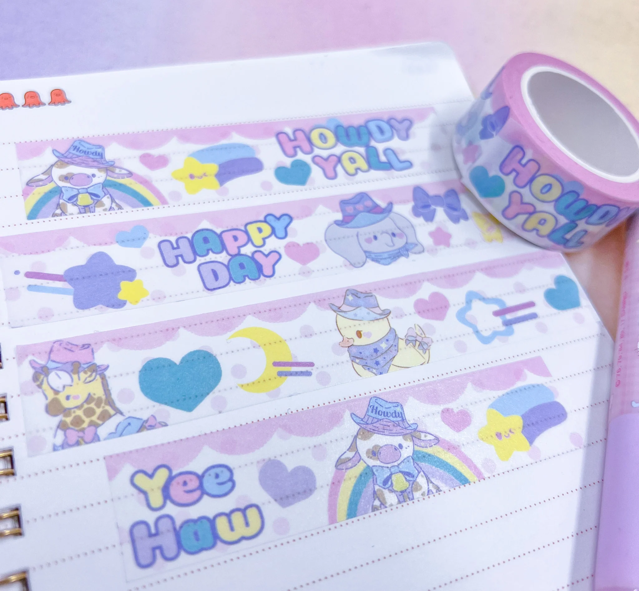 Happy Friends Washi Tape