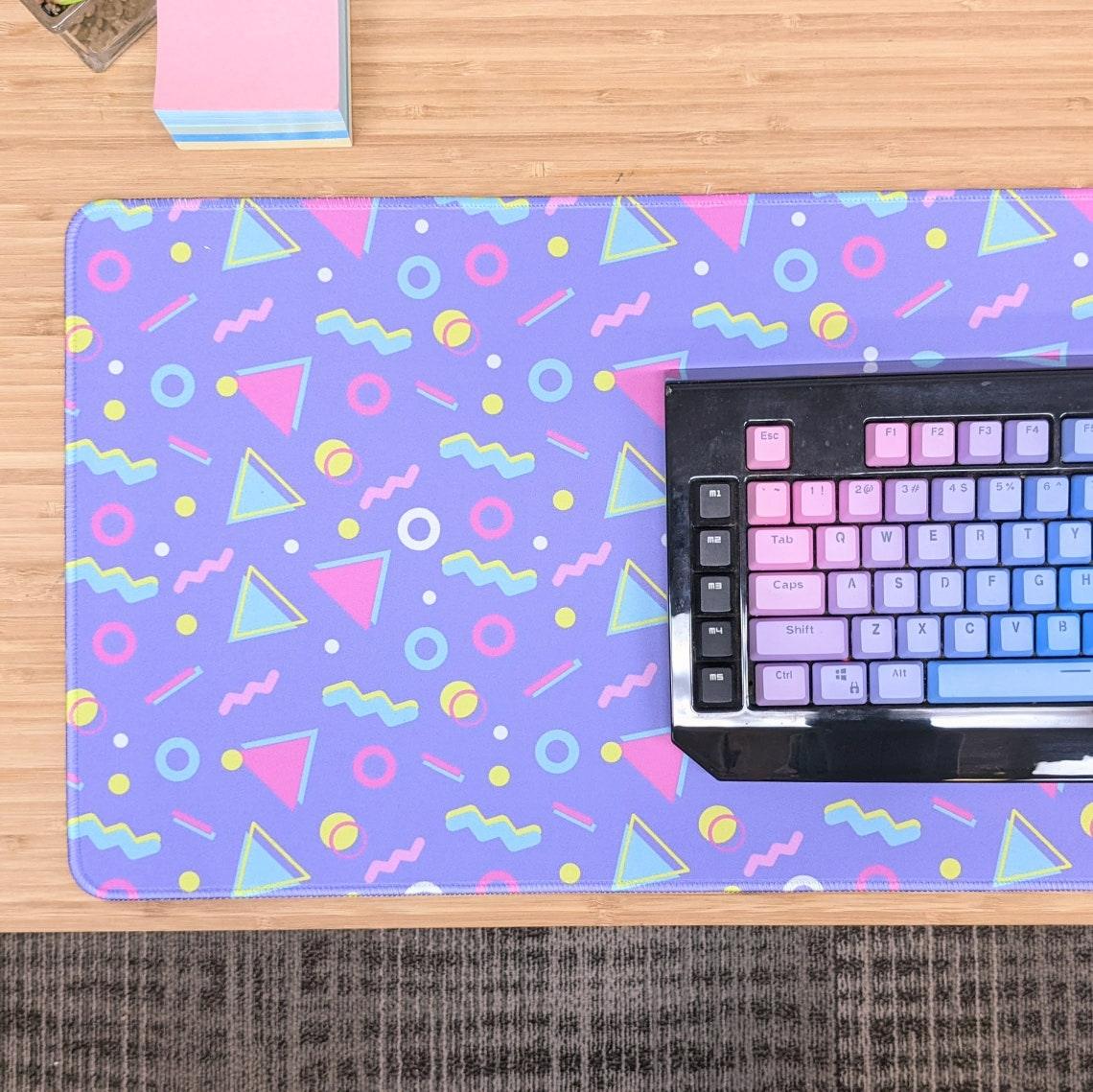 Kawaii Retro Arcade Gamer Mousepad Desk Mat By Oshkico Kei Collective