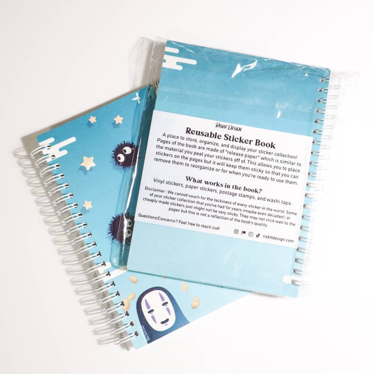 Custom Composition Reusable Sticker Book (Leave Name in Notes) – Planning  City