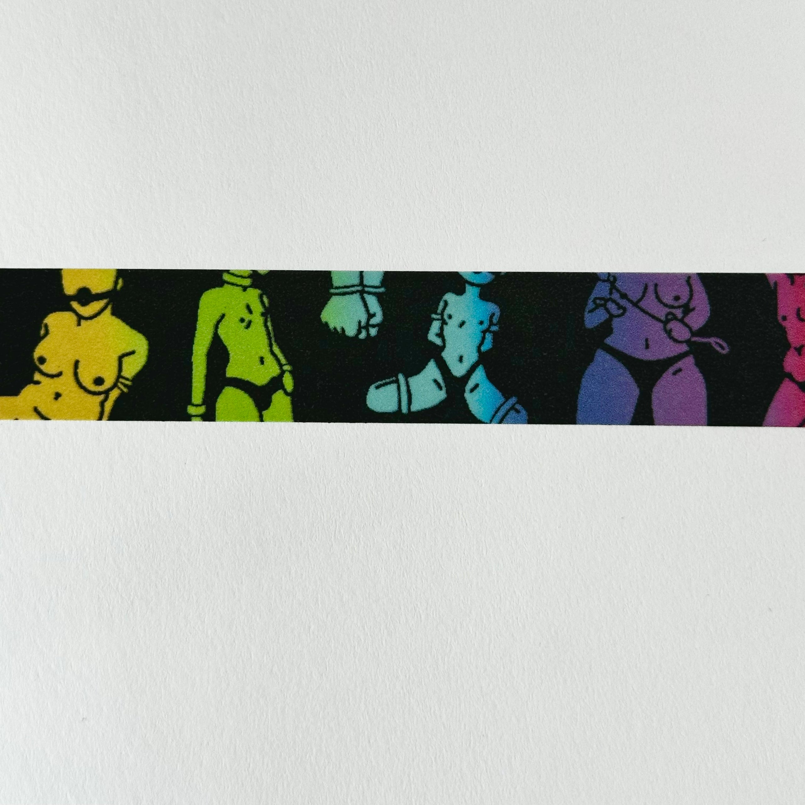 Rainbow Bondage Tape by Eros and Ananke | Kei Collective