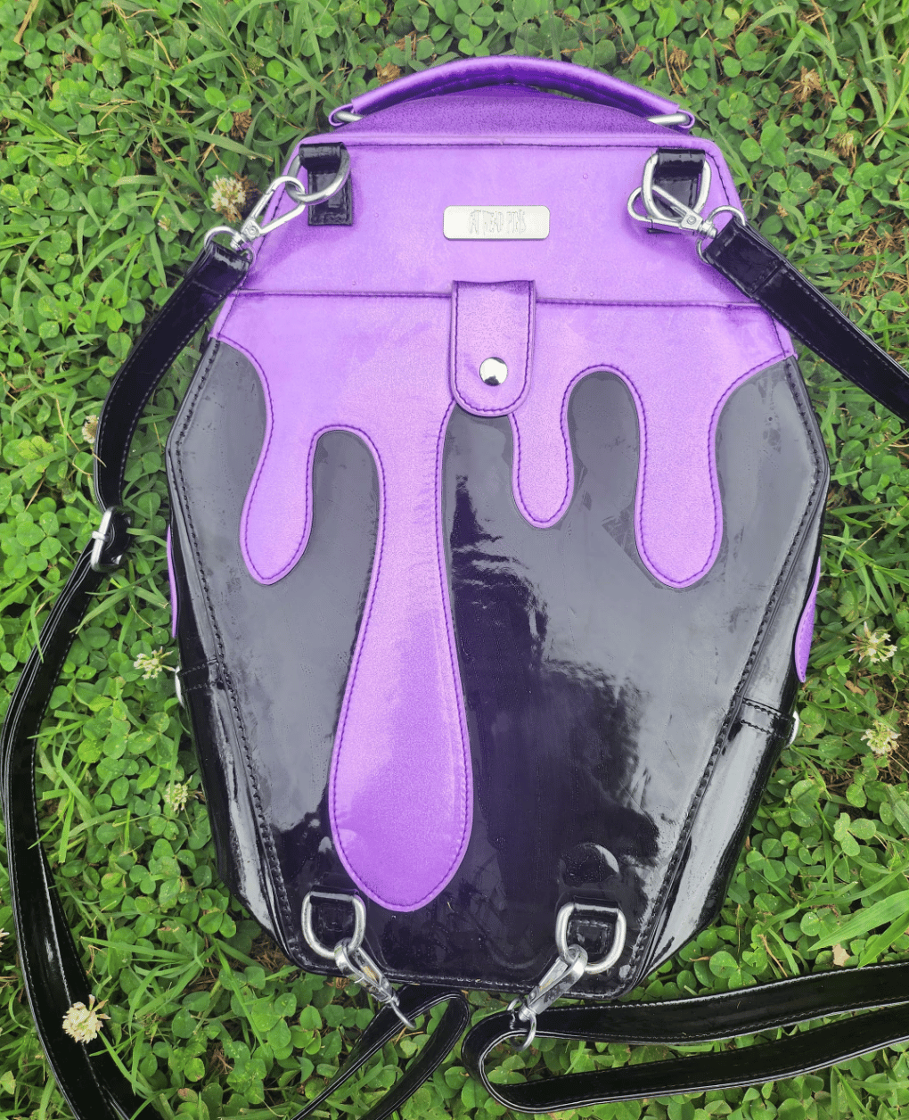 Drippy Coffin Ita Bag by Cat Head Pins Kei Collective