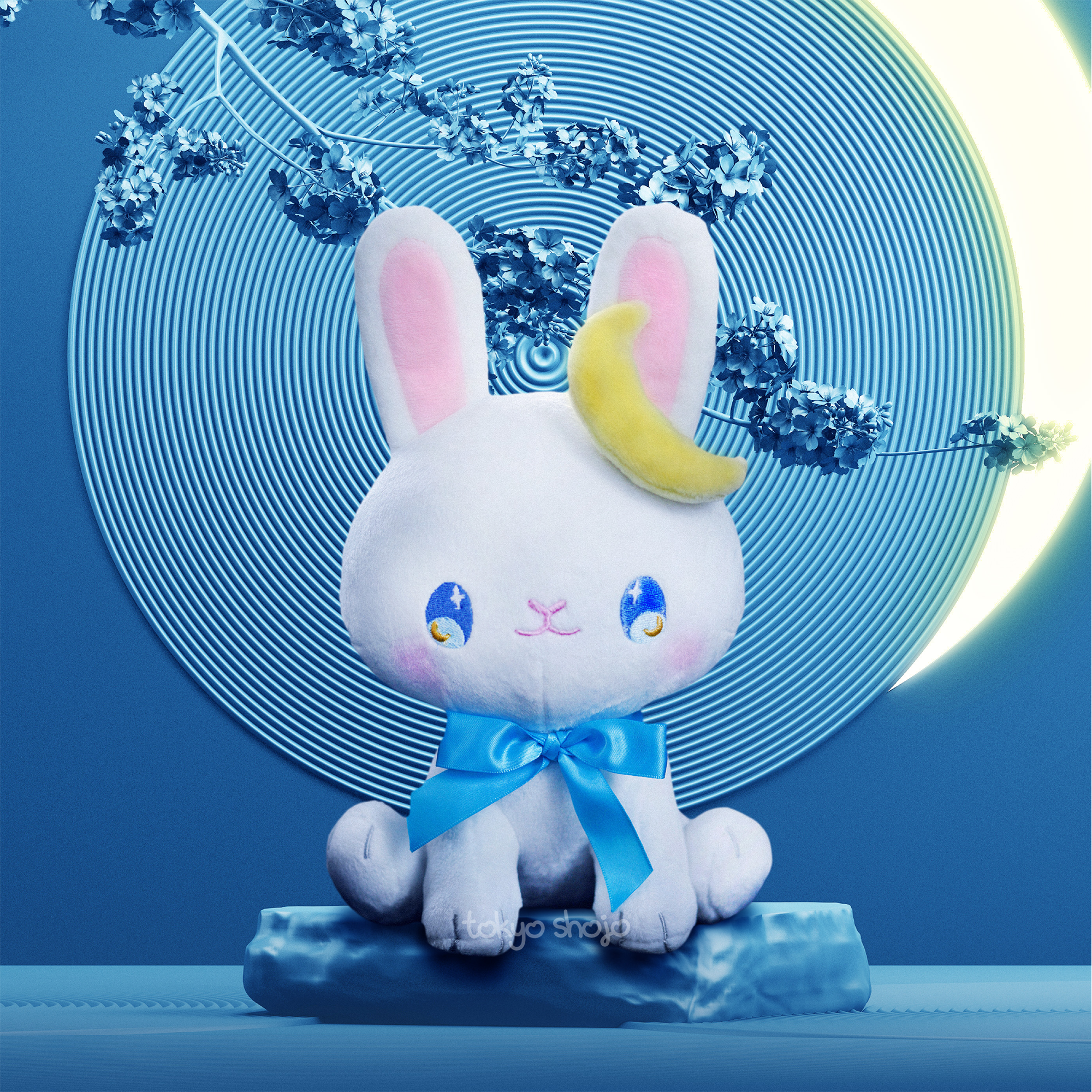 Tsuki the Bunny Plushie by Tokyo Shojo