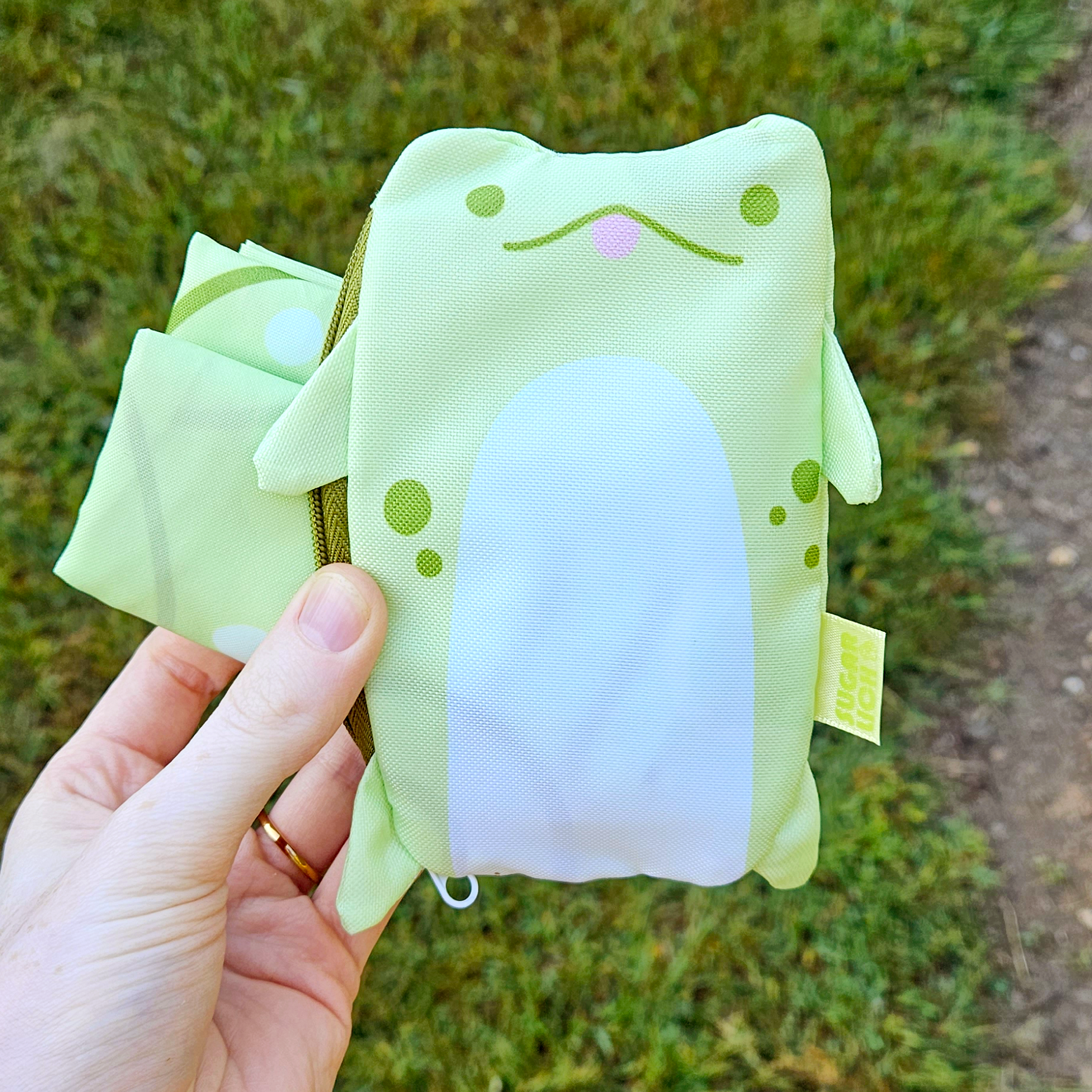 Frog Tote Bag by Sugar Lich